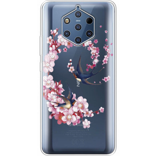 

Силиконовый чехол BoxFace Nokia 9 Swallows and Bloom (34179-rs4)