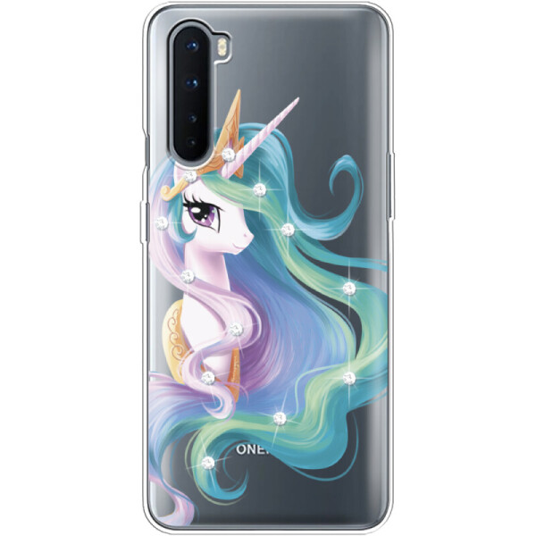 

Силиконовый чехол BoxFace OnePlus Nord Unicorn Queen (40980-rs3)