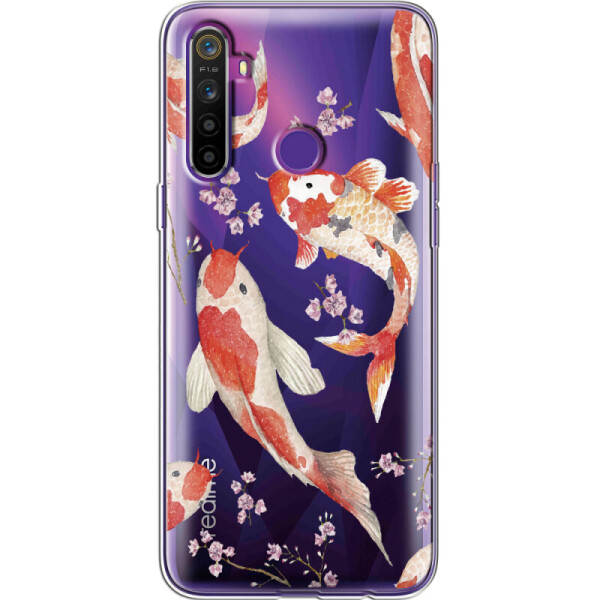 

Силиконовый чехол BoxFace Realme 5 Japanese Koi Fish (39536-cc3)