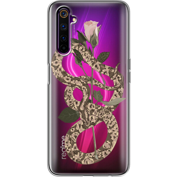 

Силиконовый чехол BoxFace Realme 6 Pro Glamor Snake (39943-cc67)