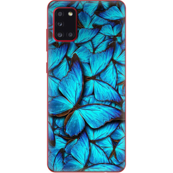 

Силиконовый чехол BoxFace Samsung A315 Galaxy A31 лазурные бабочки (39470-up1550)