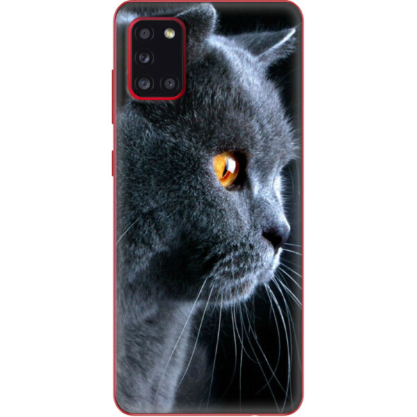 

Силиконовый чехол BoxFace Samsung A315 Galaxy A31 English cat (39470-up1346)