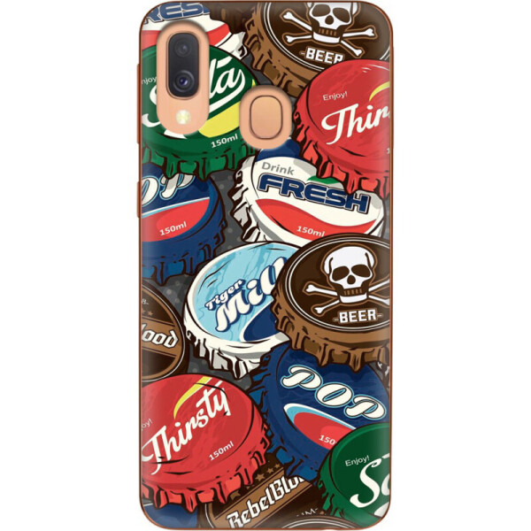 

Силиконовый чехол BoxFace Samsung A405 Galaxy A40 Drink Lids (36707-up2261)