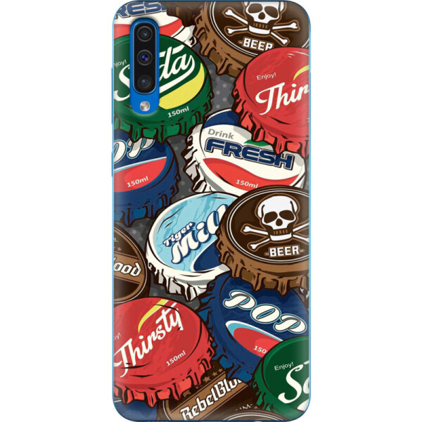 

Силиконовый чехол BoxFace Samsung A505 Galaxy A50 Drink Lids (36417-up2261)