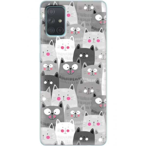 

Силиконовый чехол BoxFace Samsung A715 Galaxy A71 (38850-up1187)