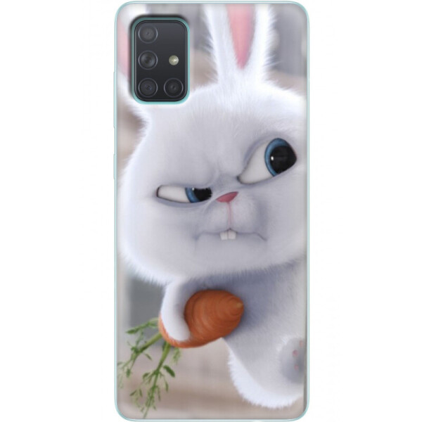 

Силиконовый чехол BoxFace Samsung A715 Galaxy A71 Rabbit Snowball (38850-up1116)
