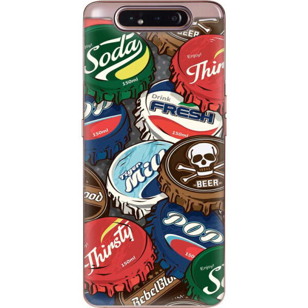 

Силиконовый чехол BoxFace Samsung A805 Galaxy A80 Drink Lids (37361-up2261)