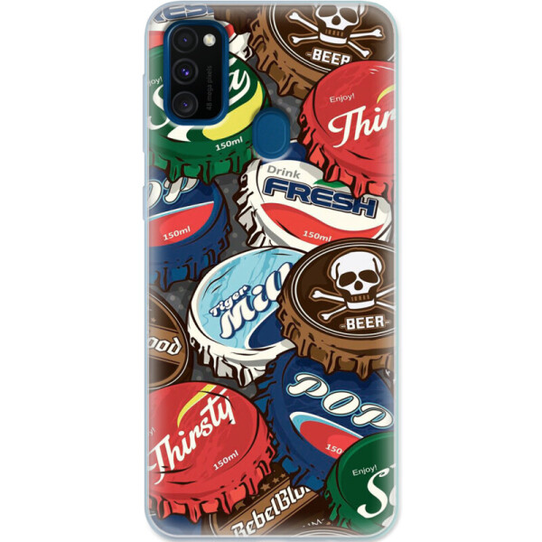 

Силиконовый чехол BoxFace Samsung M215 Galaxy M21 Drink Lids (39465-up2261)
