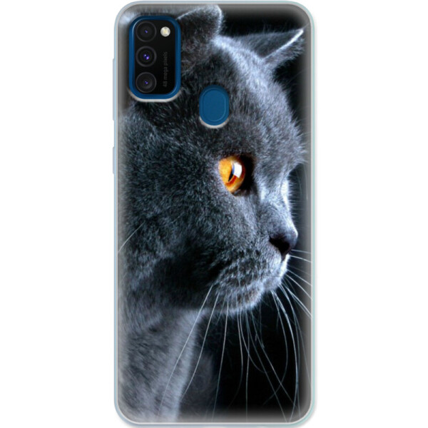 

Силиконовый чехол BoxFace Samsung M215 Galaxy M21 English cat (39465-up1346)