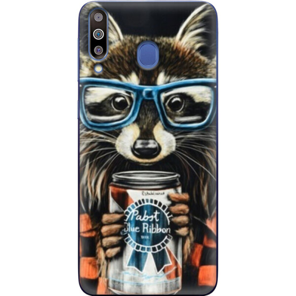 

Силиконовый чехол BoxFace Samsung M305 Galaxy M30 Енот с банкой (36973-up1333)