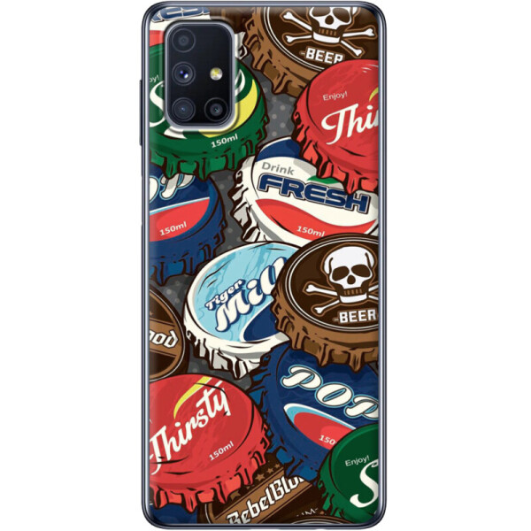 

Силиконовый чехол BoxFace Samsung M515 Galaxy M51 Drink Lids (40937-up2261)