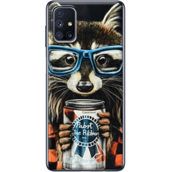 

Силиконовый чехол BoxFace Samsung M515 Galaxy M51 Енот с банкой (40937-up1333)