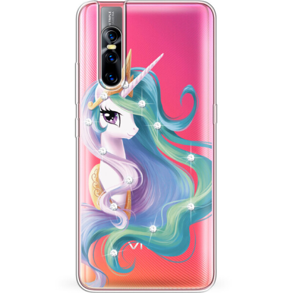 

Силиконовый чехол BoxFace Vivo V15 Pro Unicorn Queen (37608-rs3)