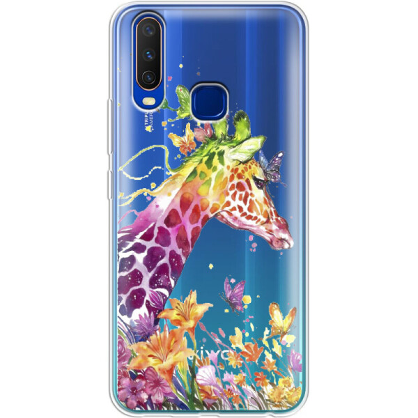 

Силиконовый чехол BoxFace Vivo Y15 Colorful Giraffe (37601-cc14)