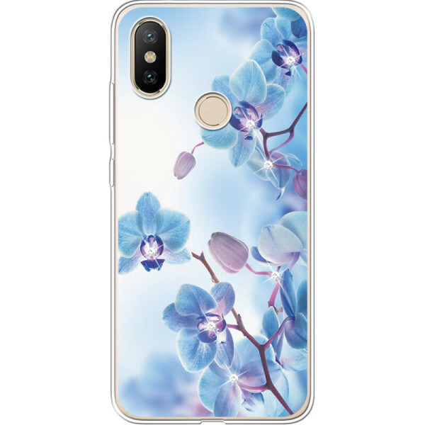 

Силиконовый чехол BoxFace Xiaomi Mi 6X / A2 Orchids (33500-rs16)