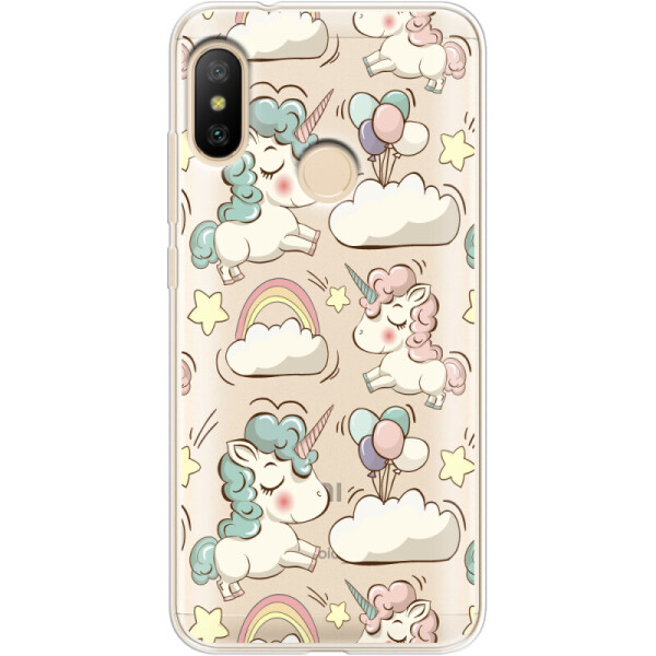 

Силиконовый чехол BoxFace Xiaomi Mi A2 Lite Unicorns (34892-cc2)