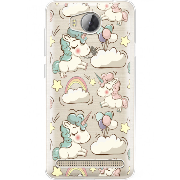 

Силиконовый чехол BoxFace Huawei Ascend Y3 2 Unicorns (28882-cc2)