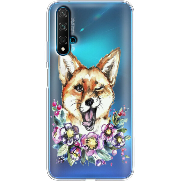 

Силиконовый чехол BoxFace Huawei Nova 5T Winking Fox (38617-cc13)