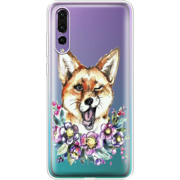 

Силиконовый чехол BoxFace Huawei P20 Pro Winking Fox (33498-cc13)