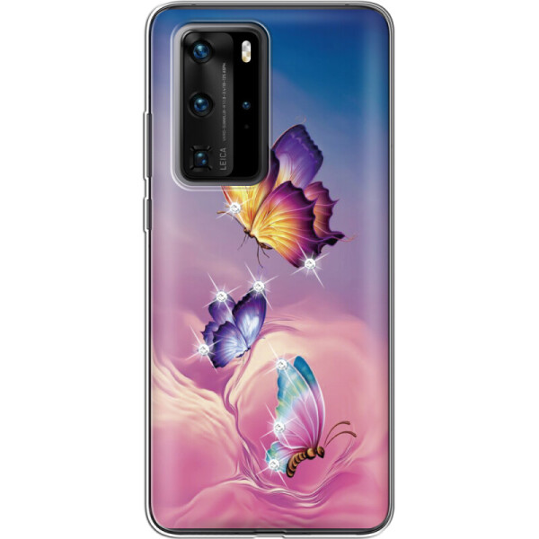 

Силиконовый чехол BoxFace Huawei P40 Pro Butterflies (39750-rs19)