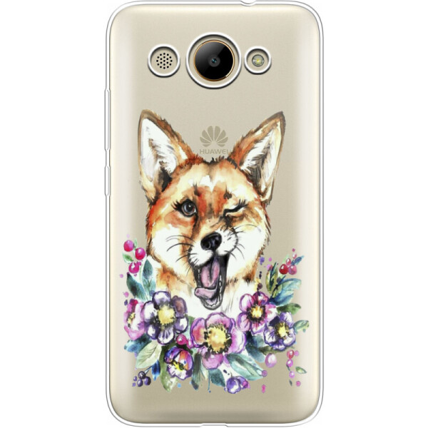

Силиконовый чехол BoxFace Huawei Y3 2017 Winking Fox (30977-cc13)