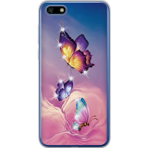 

Силиконовый чехол BoxFace Huawei Y5 2018 Butterflies (33370-rs19)