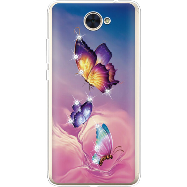 

Силиконовый чехол BoxFace Huawei Y7 2017 Butterflies (30978-rs19)