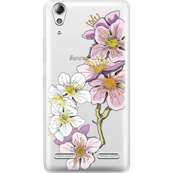 

Силиконовый чехол BoxFace Lenovo A6000 Cherry Blossom (24539-cc4)