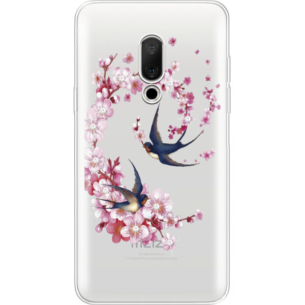 

Силиконовый чехол BoxFace Meizu 15 Swallows and Bloom (33382-rs4)
