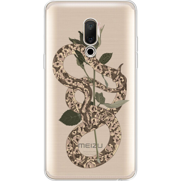 

Силиконовый чехол BoxFace Meizu 15 Plus Glamor Snake (33383-cc67)