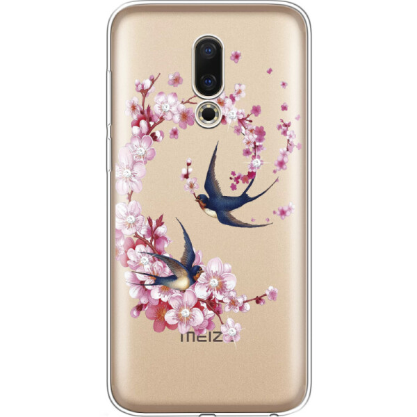 

Силиконовый чехол BoxFace Meizu 16 Swallows and Bloom (35176-rs4)