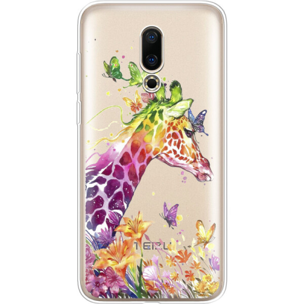 

Силиконовый чехол BoxFace Meizu 16X Colorful Giraffe (35842-cc14)