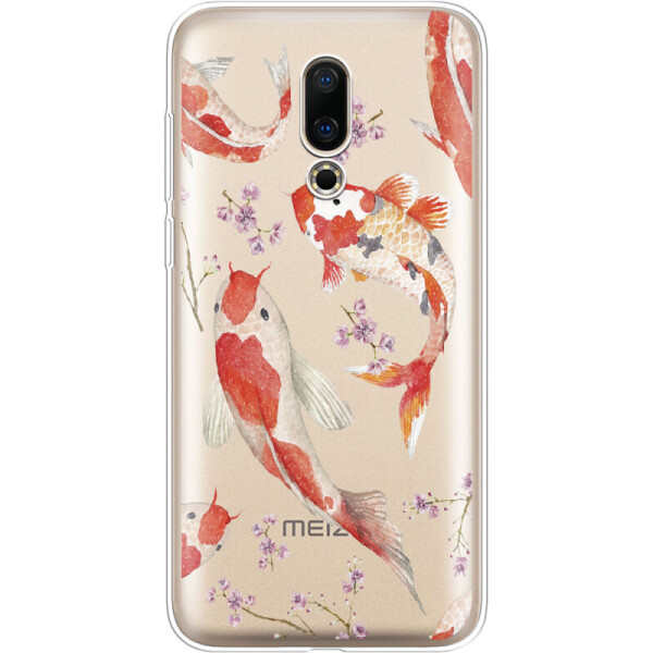 

Силиконовый чехол BoxFace Meizu 16X Japanese Koi Fish (35842-cc3)