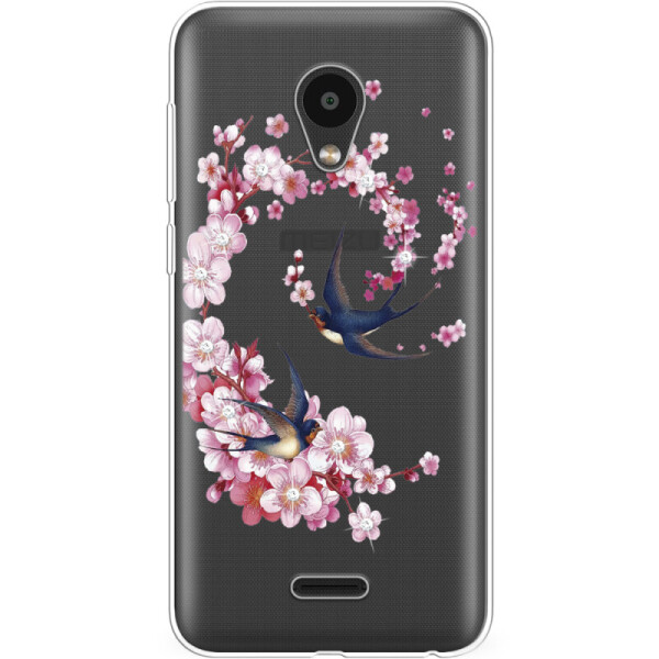

Силиконовый чехол BoxFace Meizu C9 Swallows and Bloom (35756-rs4)