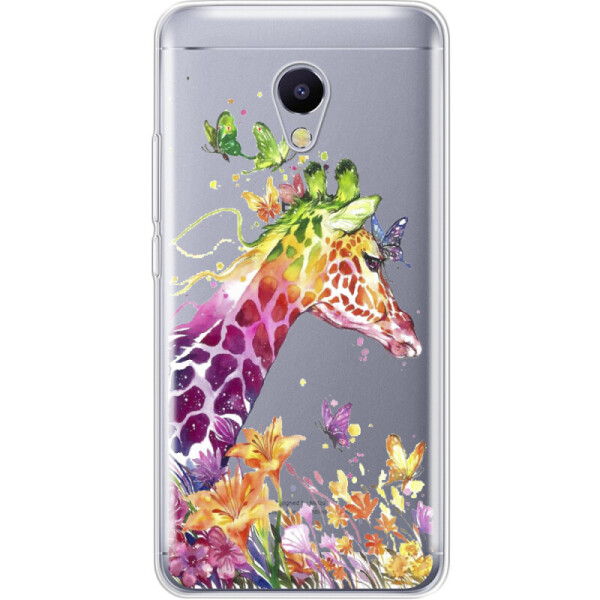 

Силиконовый чехол BoxFace Meizu M5s Colorful Giraffe (29620-cc14)