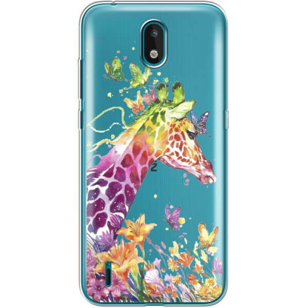

Силиконовый чехол BoxFace Nokia 1.3 Colorful Giraffe (40967-cc14)