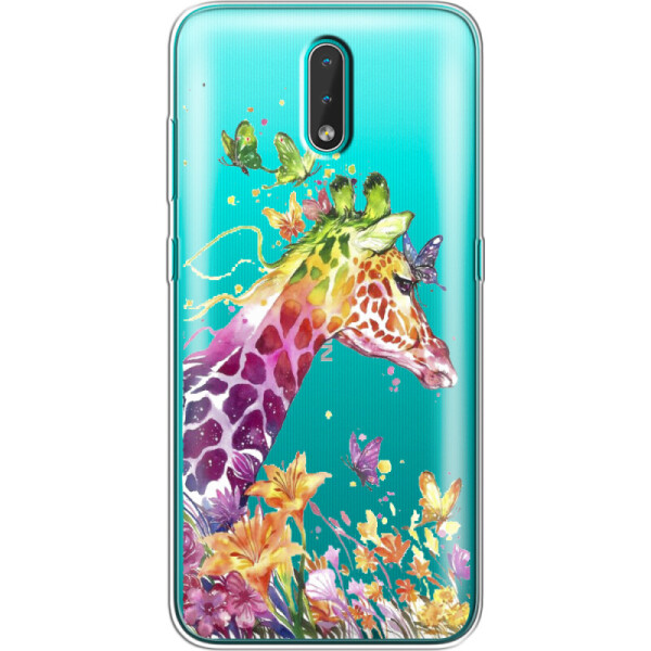 

Силиконовый чехол BoxFace Nokia 2.3 Colorful Giraffe (38931-cc14)