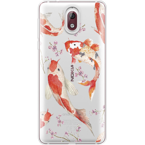 

Силиконовый чехол BoxFace Nokia 3.1 Japanese Koi Fish (35753-cc3)