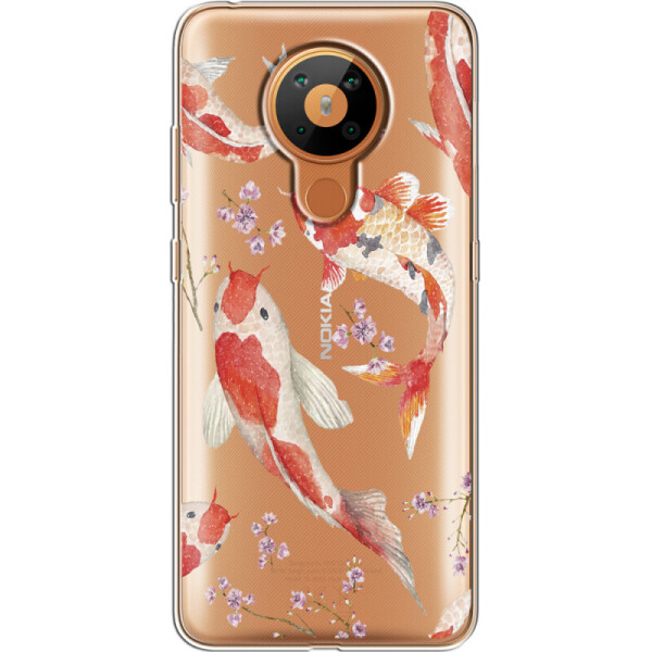 

Силиконовый чехол BoxFace Nokia 5.3 Japanese Koi Fish (40001-cc3)