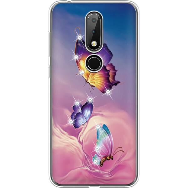 

Силиконовый чехол BoxFace Nokia 6.1 Plus Butterflies (36788-rs19)