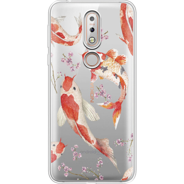

Силиконовый чехол BoxFace Nokia 7.1 Japanese Koi Fish (36118-cc3)