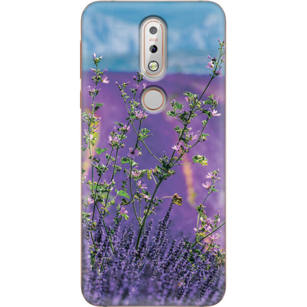

Силиконовый чехол BoxFace Nokia 7.1 Lavender Field (36118-up2246)