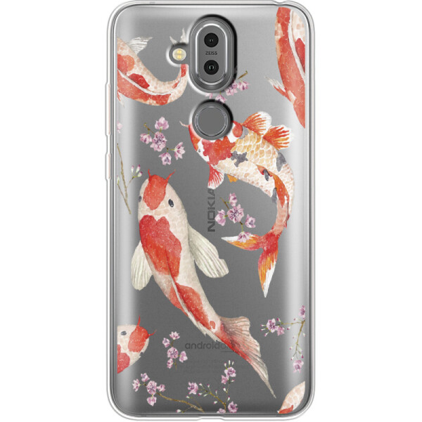

Силиконовый чехол BoxFace Nokia 8.1 Japanese Koi Fish (38204-cc3)