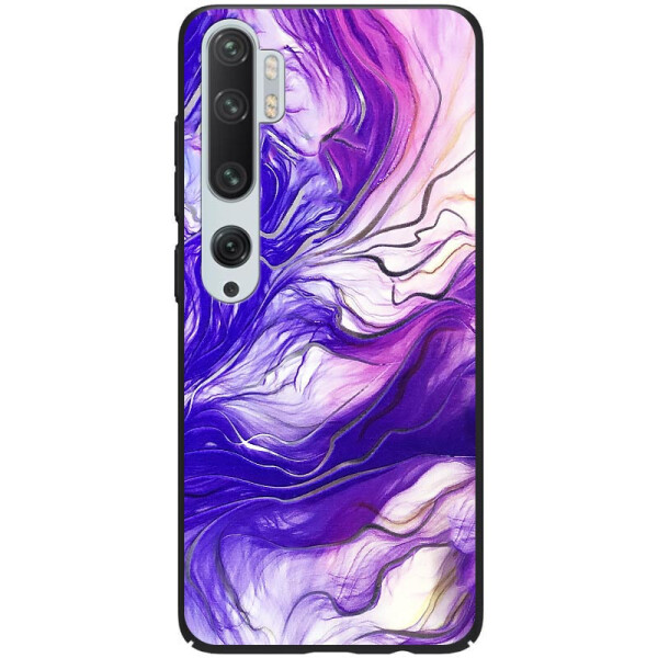 

TPU+PC чехол Marble UV для Xiaomi Mi Note 10 (Фиолетовый) (937164)