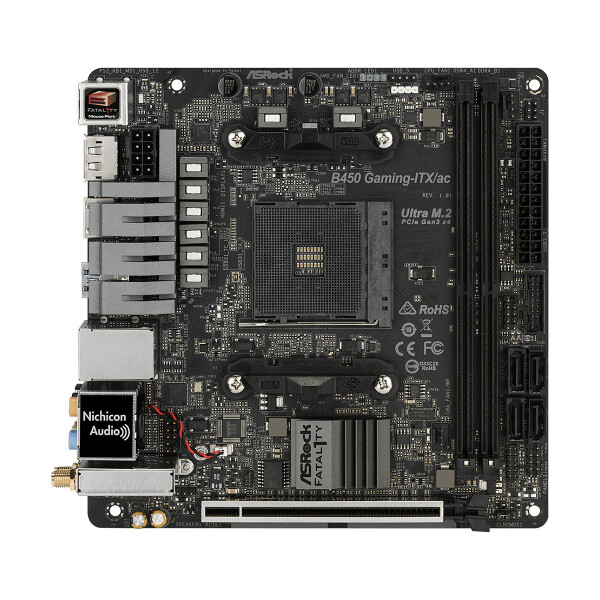 

Материнская плата ASRock B450 Gaming-ITX/ac