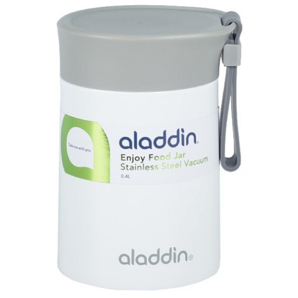 

Термос Aladdin для еды Enjoy Food 0.4 л White (6939236342902)