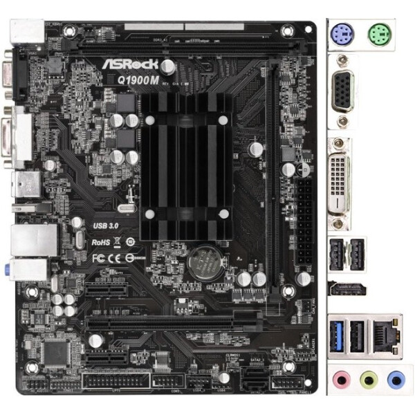 

Материнская плата ASRock Q1900M