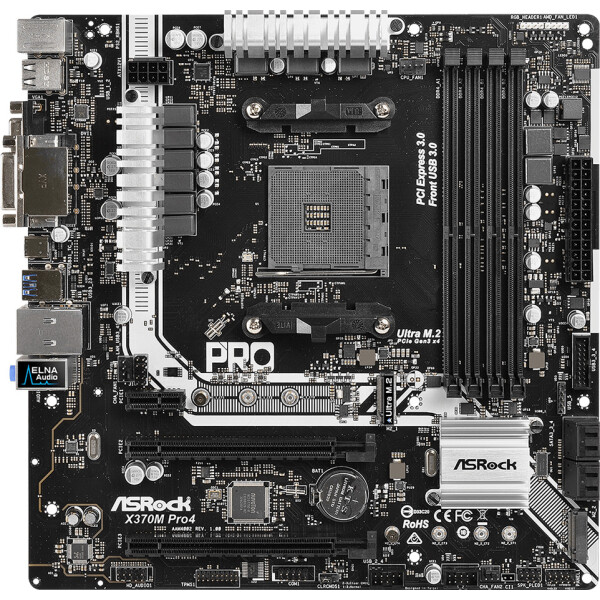 

Материнская плата ASRock X370 Pro4