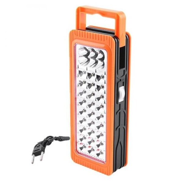 

Аварийный диодный светильник с аккумулятором лампа аккумуляторная 27+6 led (341589)