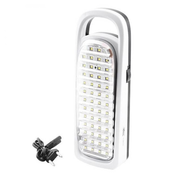 

Аварийный аккумуляторный светильник фонарь с аккумулятором на 50 LED (738492)
